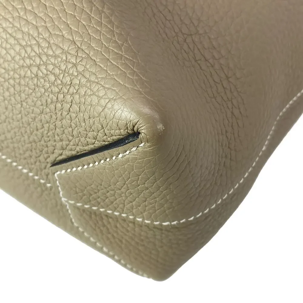 Hermès Cabasserie 31 Tote Bag Beige Marfa Macassar